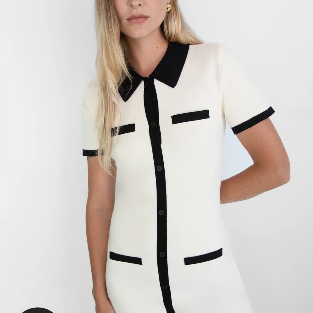 NWT Oak and Fort Trim Knit Dress